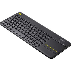 Logitech Wireless Touch TV Keyboard K400 Plus for Computers Laptops with Touchpad Bundle 1-Pack + Stylus