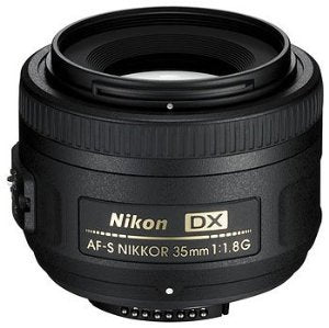 Nikon 35mm f/1.8G AF-S DX Lens for Nikon Digital SLR Cameras + UV Filter + Lens Case + Lens Pen Cleaner + Lens Cleaning Accessory Kit!! Bundle