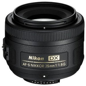 35mm f/1.8G AF-S DX Lens for Nikon Digital SLR Cameras + 3 Piece Filter Kit + Lens Case + Pen Cleaner + Cleaning Accessory Kit Bundle Nikon