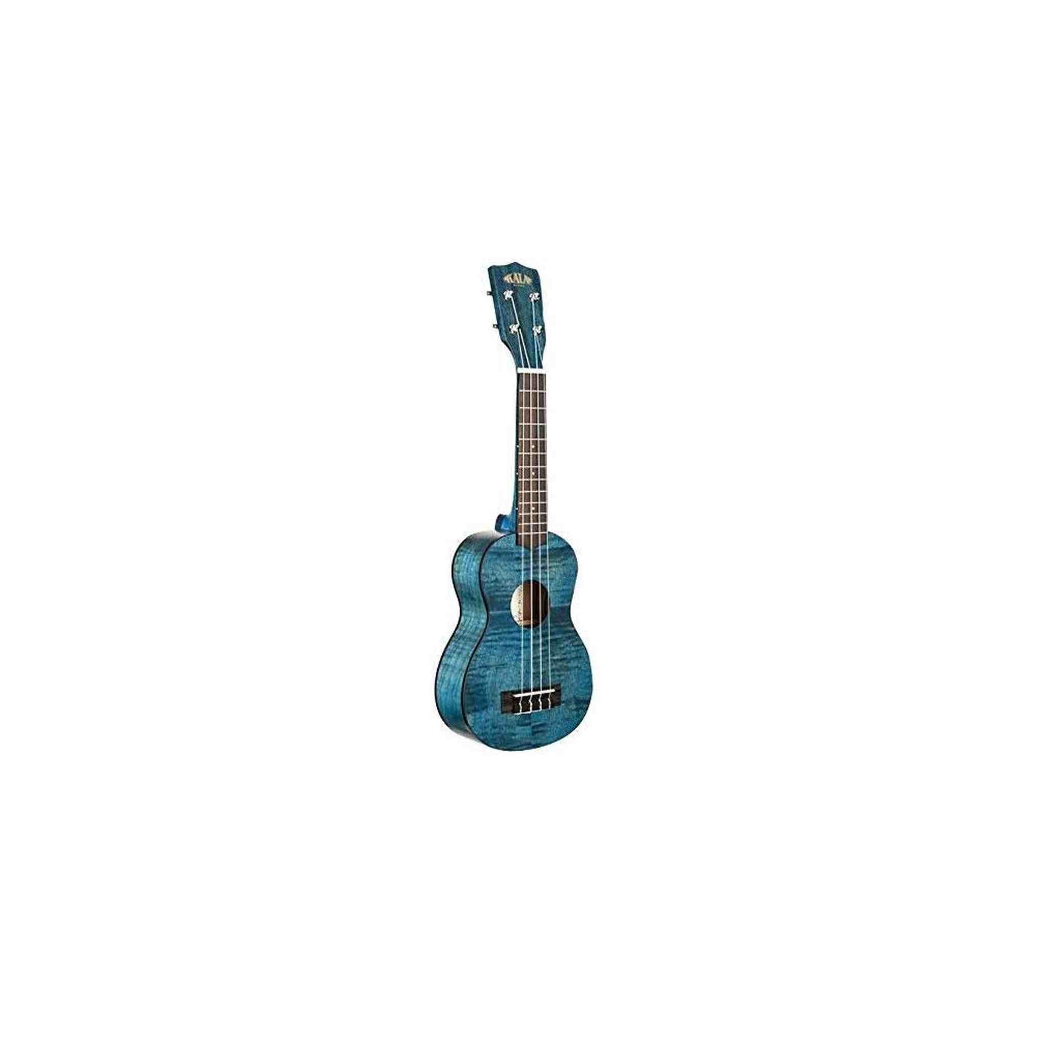 Kala Exotic Mahogany Soprano - Blue Satin Kala