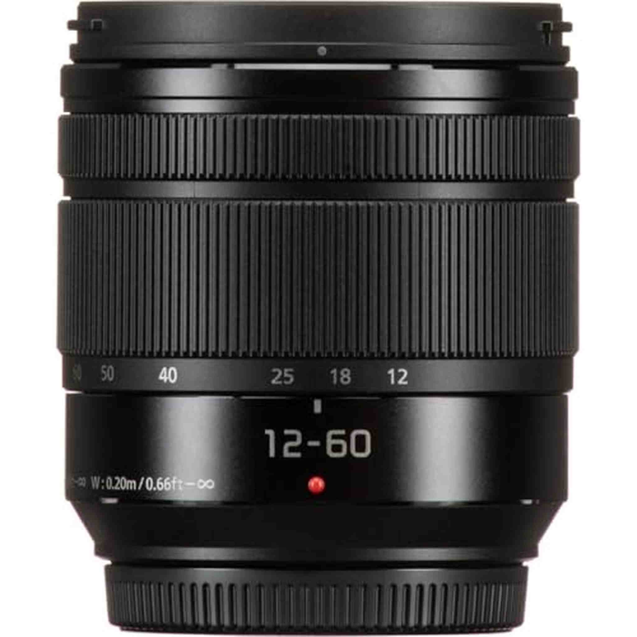 Panasonic Lumix G Vario 12-60mm f/3.5-5.6 ASPH. POWER O.I.S. Lens - Refurbished - Used Panasonic