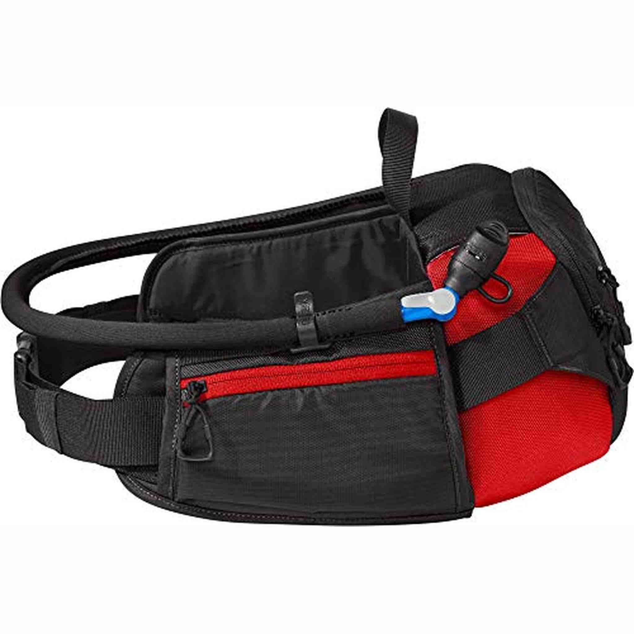 Glide Belt, 50oz, Black/Racing Red
