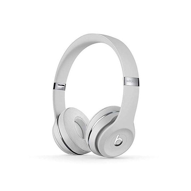 Beats Solo3 Wireless On-Ear Headphones - Satin Silver (Latest Model)