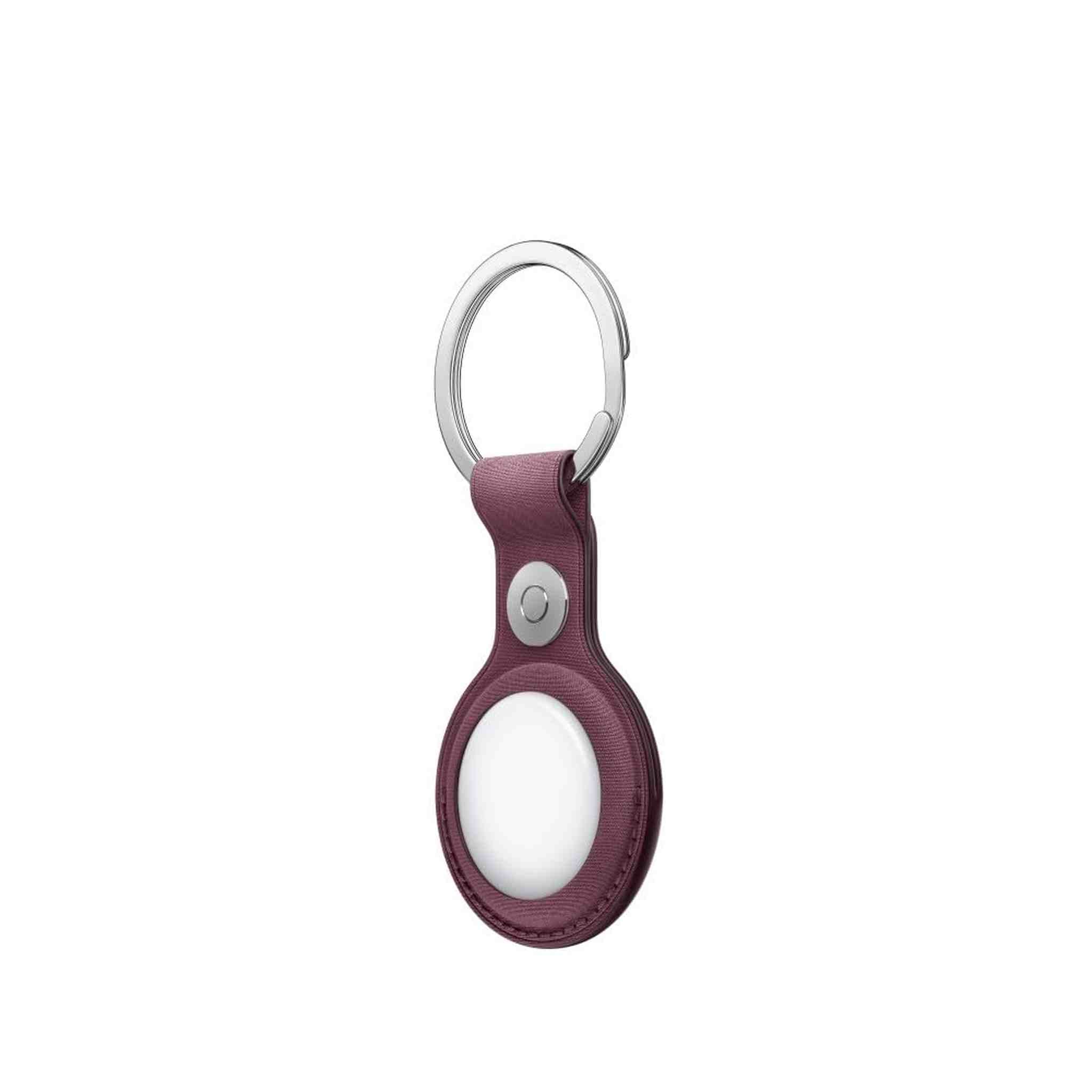 Apple AirTag FineWoven Key Ring - Mulberry - MT2J3ZM/A
