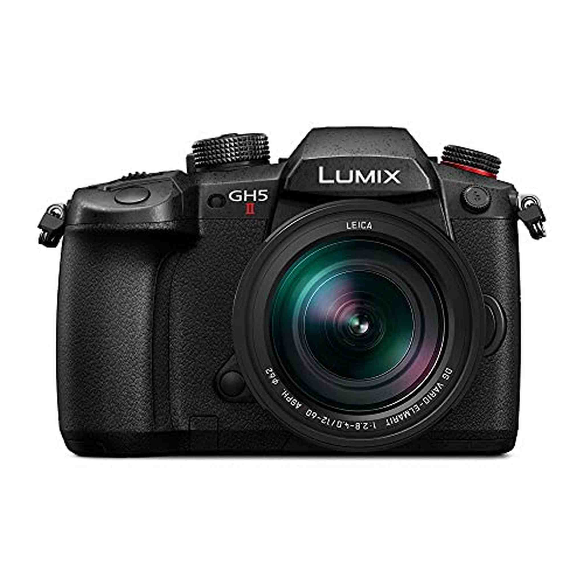 Panasonic LUMIX GH5M2, 20.3MP Mirrorless Micro Four Thirds Camera with Live Streaming, 4K 4:2:2 10-Bit Video, 5-Axis Image Stabilizer, 12-60mm F2.8-4.0 Leica Lens DC-GH5M2LK - Reconditioned Panasonic