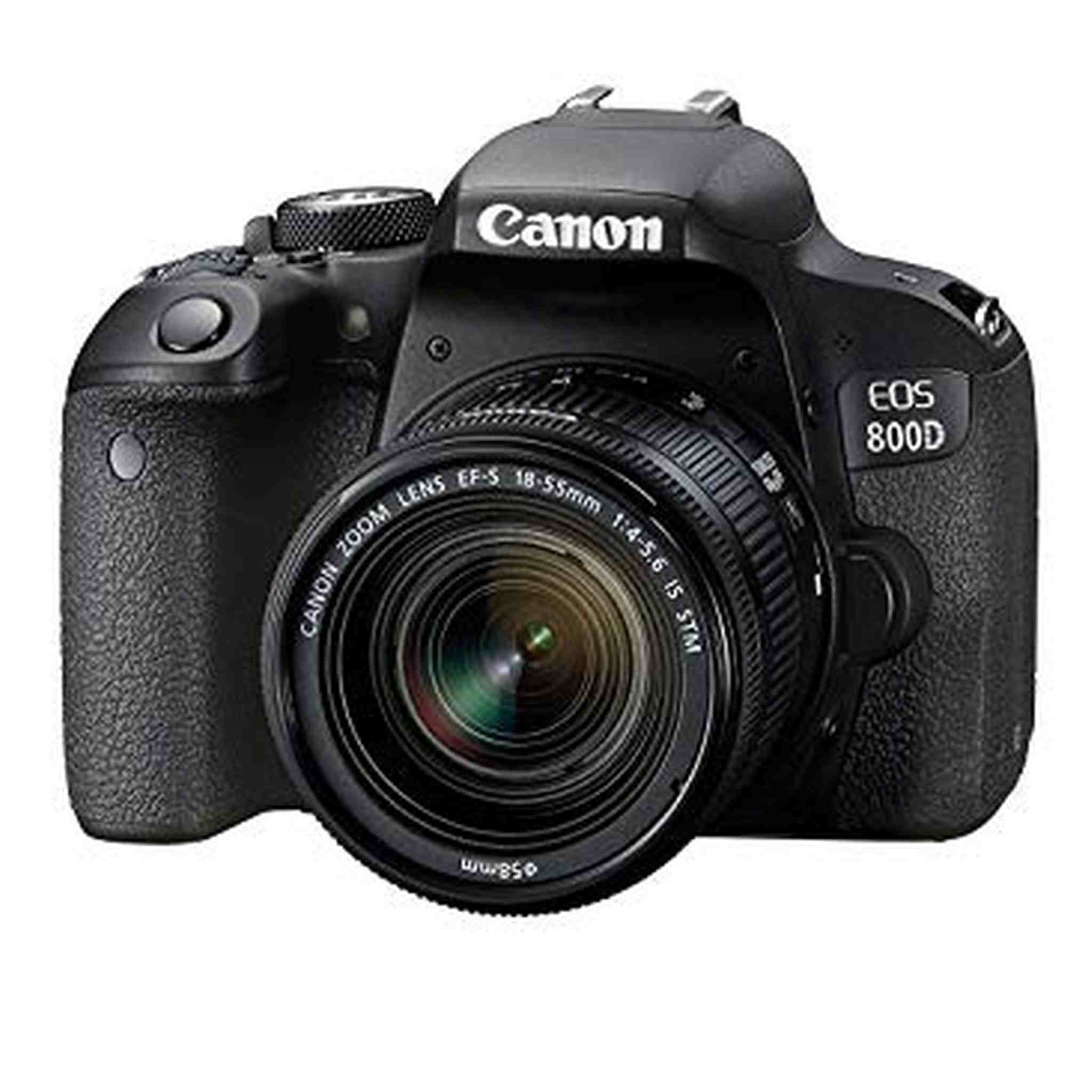 Canon EOS 800D Digital SLR with 18-55 is STM Lens Black Refurbished - Used Canon