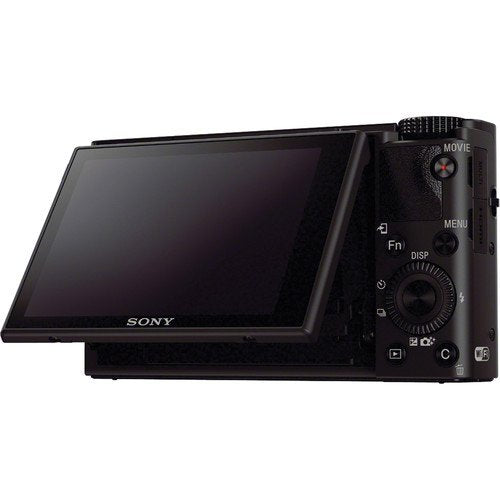 Sony Cyber-Shot III Digital Camera Bundle with 64GB Memory Card + Carrying Case + More Intl Model