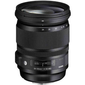 Sigma 635205 24-105mm F 4.0 DG OS HSM Zoom Lens for Sony Alpha Cameras - International Version No Warranty Sigma