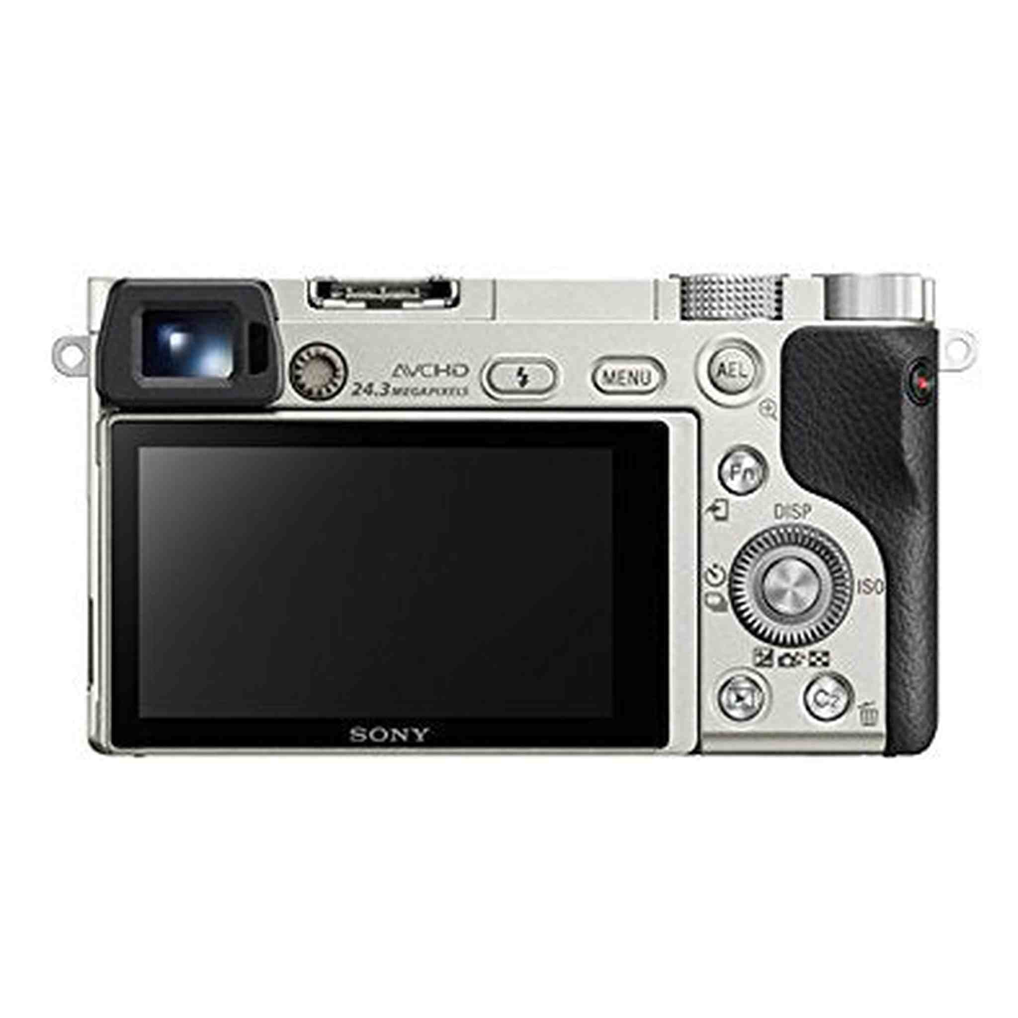 Sony Alpha a6000 Mirrorless Digital Camera 24.3MP SLR Camera with 3.0-Inch LCD - Body Only Silver - Used Sony