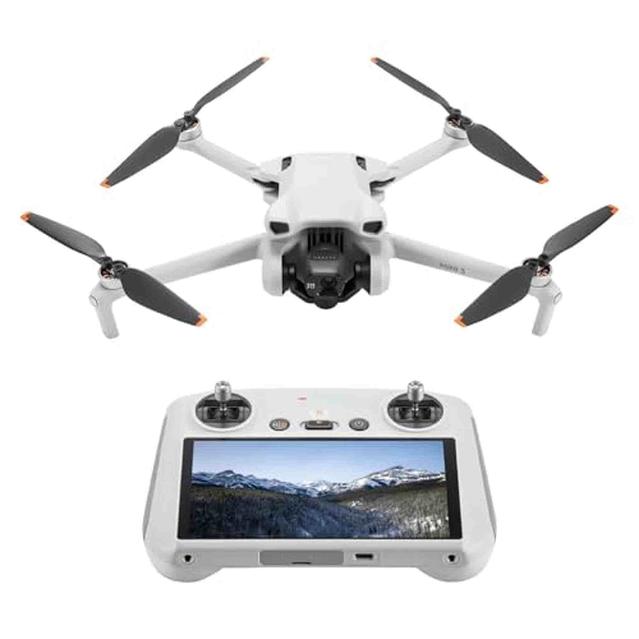 DJI Mini 3 DJI RC , Lightweight 3x Mechanical Gimbal Drones with Camera for Adults 4K, 38-min Flight Time, up to 32800ft 10km Video Transmission, Vertical Shooting, GPS Auto Return Integrated