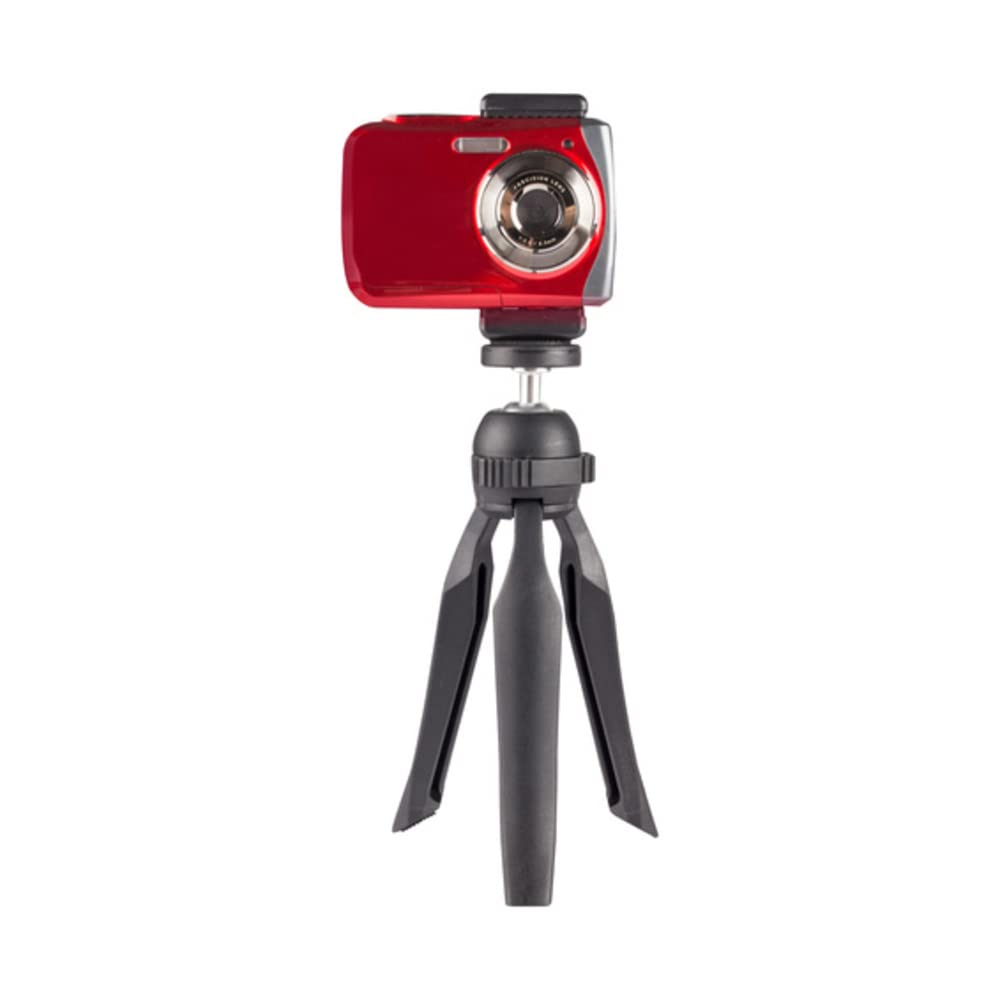 Vivitar 7.5"" Compact Tripod for Selfie Shots, Black VIV-TR-122