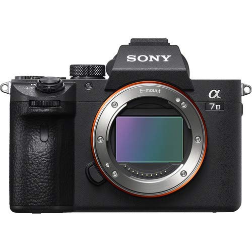 Sony Alpha a7 III Full Frame Mirrorless Digital Camera (Body Only) ILCE7M3/B - Bundle Kit with Sony FE 85mm f/1.8 Lens +