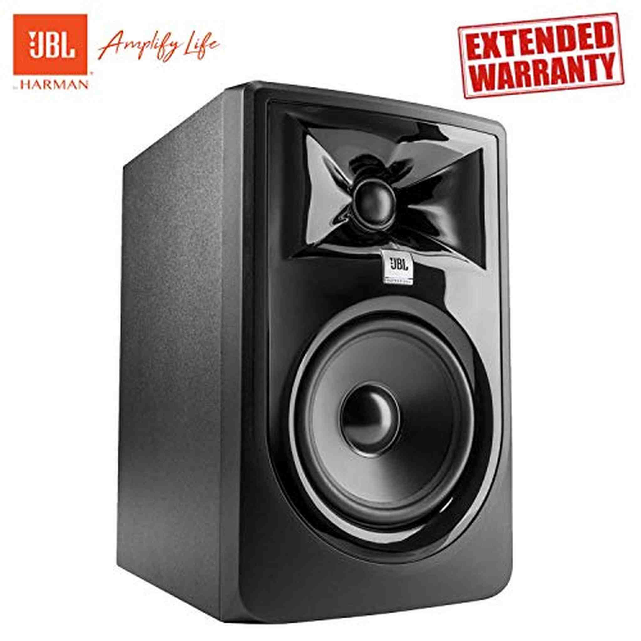 JBL Professional 305P MkII 5" Powered 2-way Studio Reference Monitor -Includes- Power Cord and 1-Year Extended Warranty Bundle