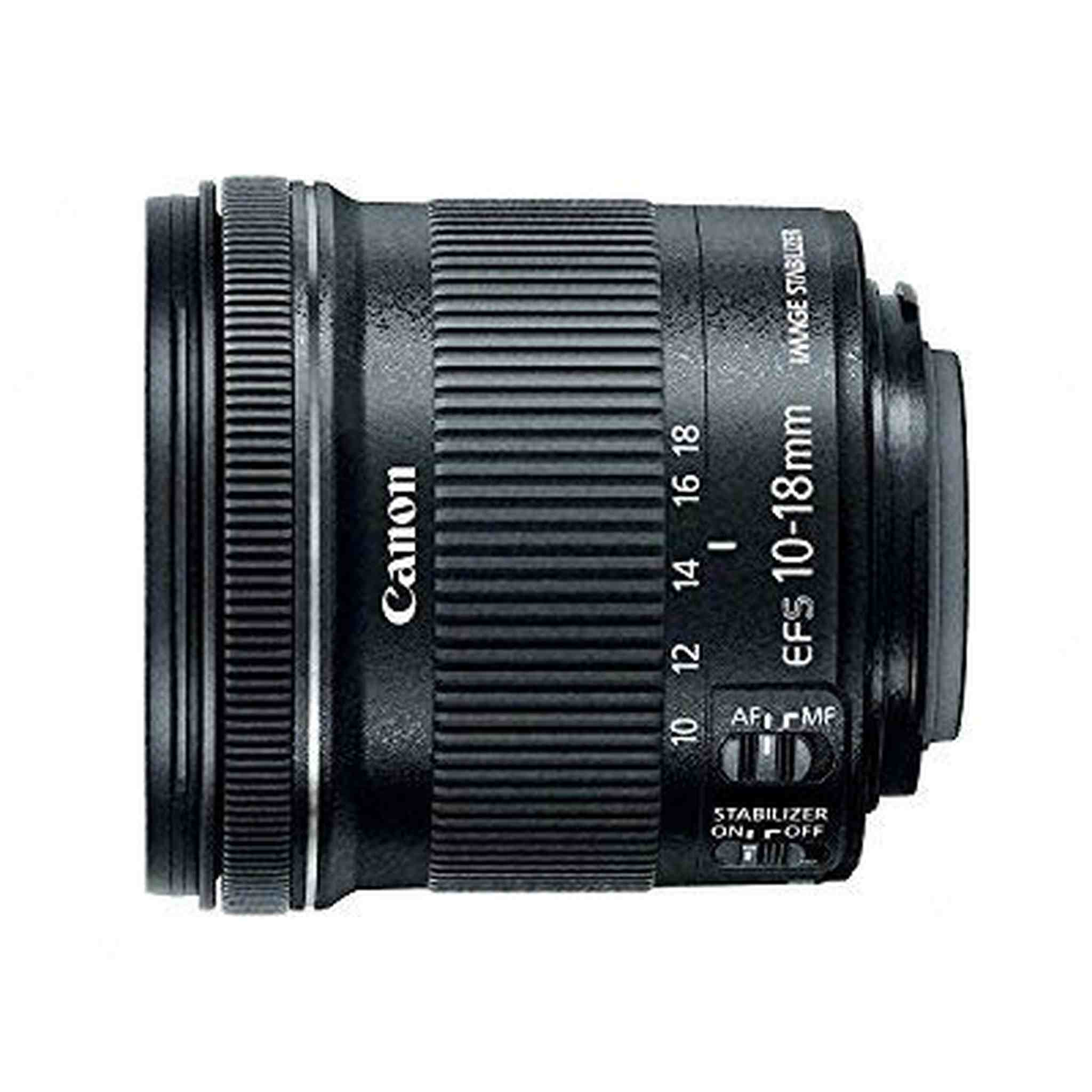 Canon EF-S 10-18mm f/4.5-5.6 IS STM Lens - Reconditioned Canon