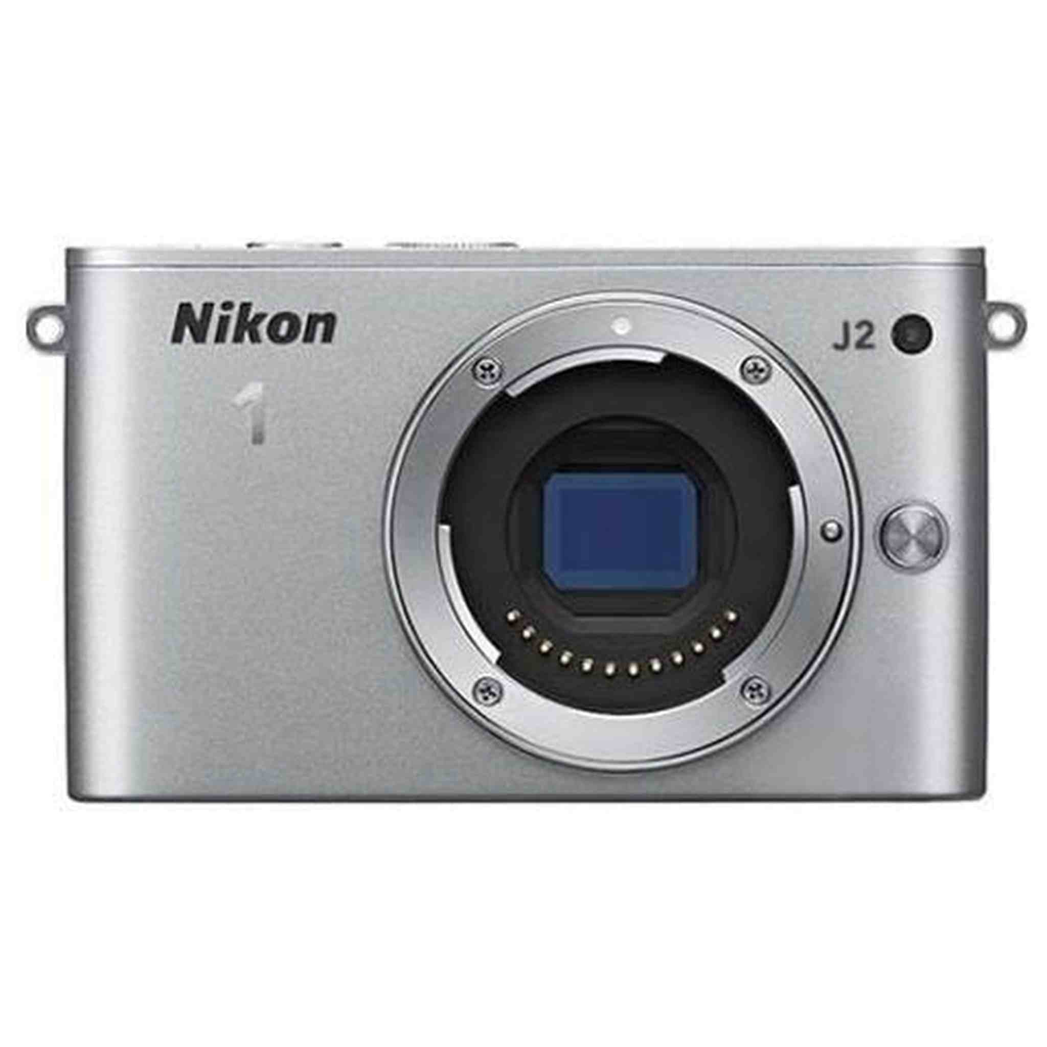 Nikon 1 J2 10.1 MP HD Digital Camera Silver Body Only - Used Nikon