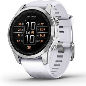Garmin Epix Pro Gen 2 , 42mm Glass Stainless Steel Whitestone with Accessories Garmin