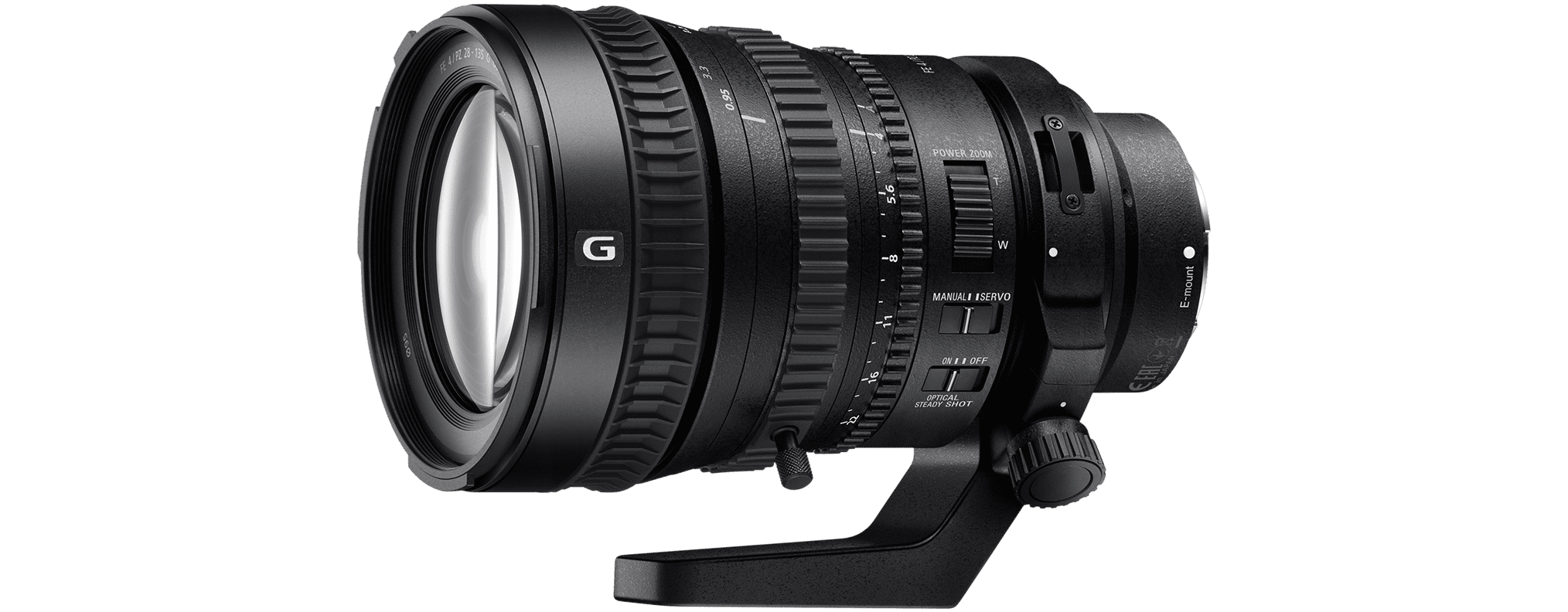 Sony SELP28135G 28-135mm FE PZ F4 G OSS Interchangeable Full-frame E-mount Power Zoom Lens - International Version (No Warranty)