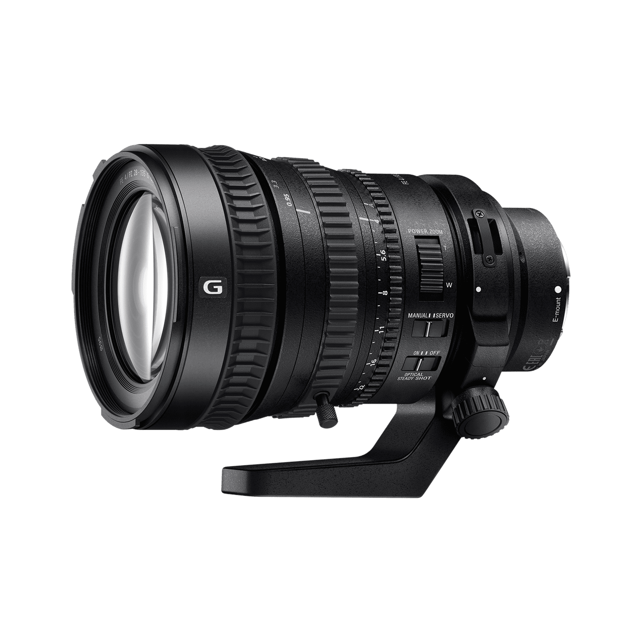 Sony SELP28135G 28-135mm FE PZ F4 G OSS Interchangeable Full-frame E-mount Power Zoom Lens - International Version No Warranty