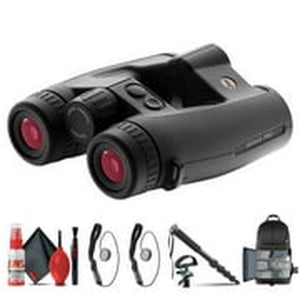 Leica 8x32 Geovid Pro Rangefinder Binoculars 40809 + Tripod Adapter + BackPack + More