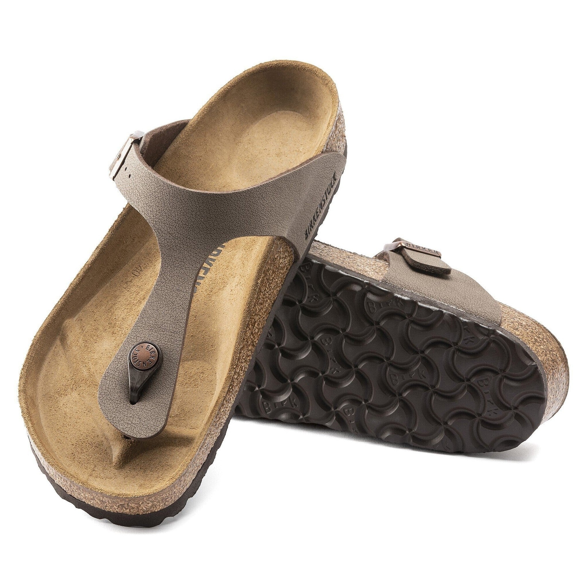 Birkenstock Women's GIzeh Thong Sandal, Mocha, 38 M EU/7-7.5 B M US Birkenstock
