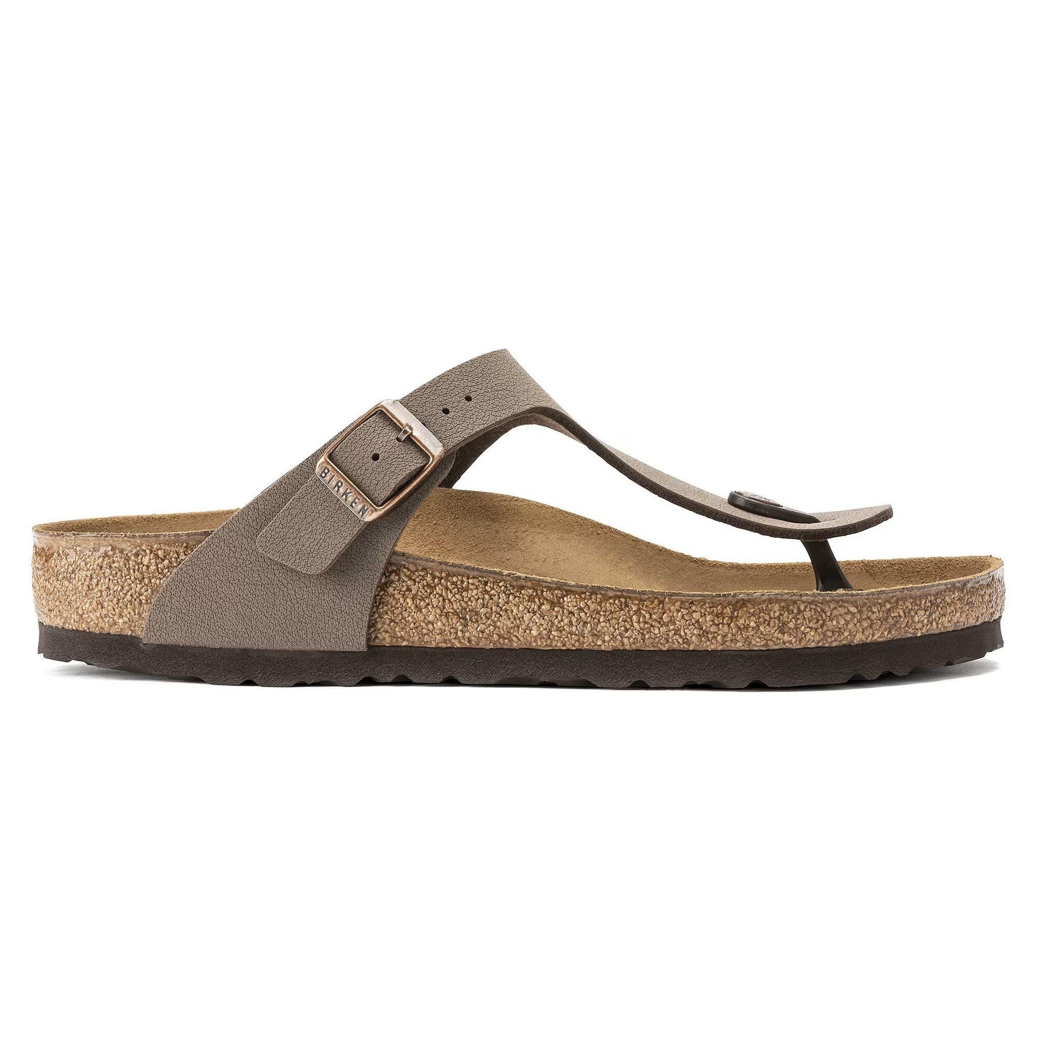 Birkenstock Women's GIzeh Thong Sandal, Mocha, 38 M EU/7-7.5 B M US Birkenstock