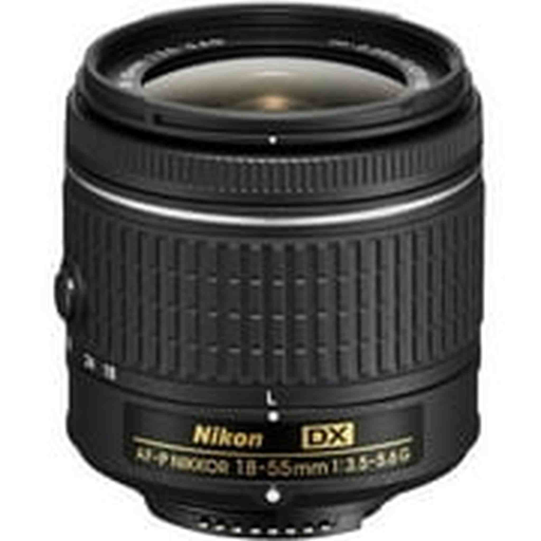 Nikon AF-P DX NIKKOR 18-55mm f/3.5-5.6G Lens for Nikon DSLR Cameras Renewed - Reconditioned eBasket