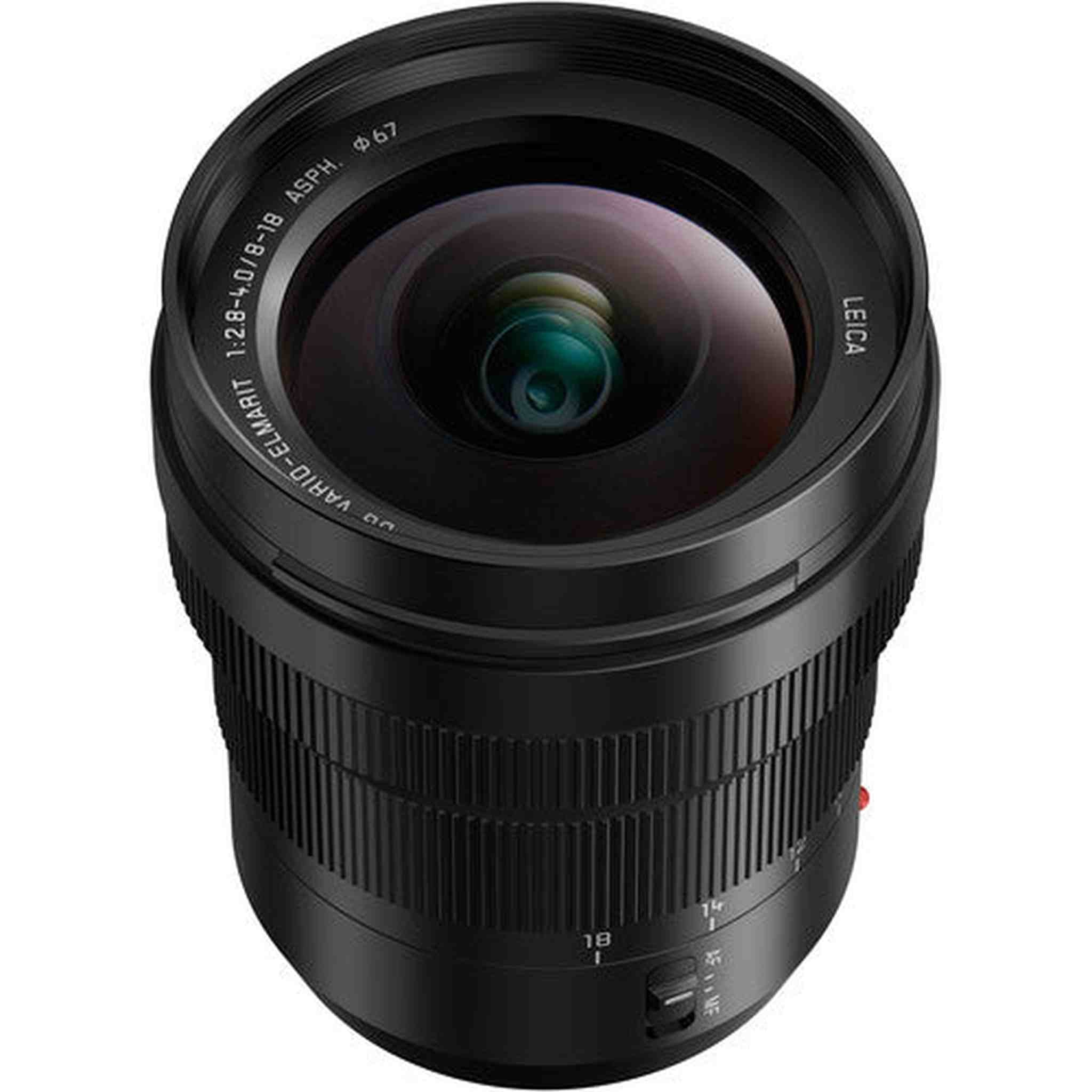 Panasonic Leica DG Vario-Elmarit 8-18mm f2.8-4 Lens Bundle with 67mm Filter Kit