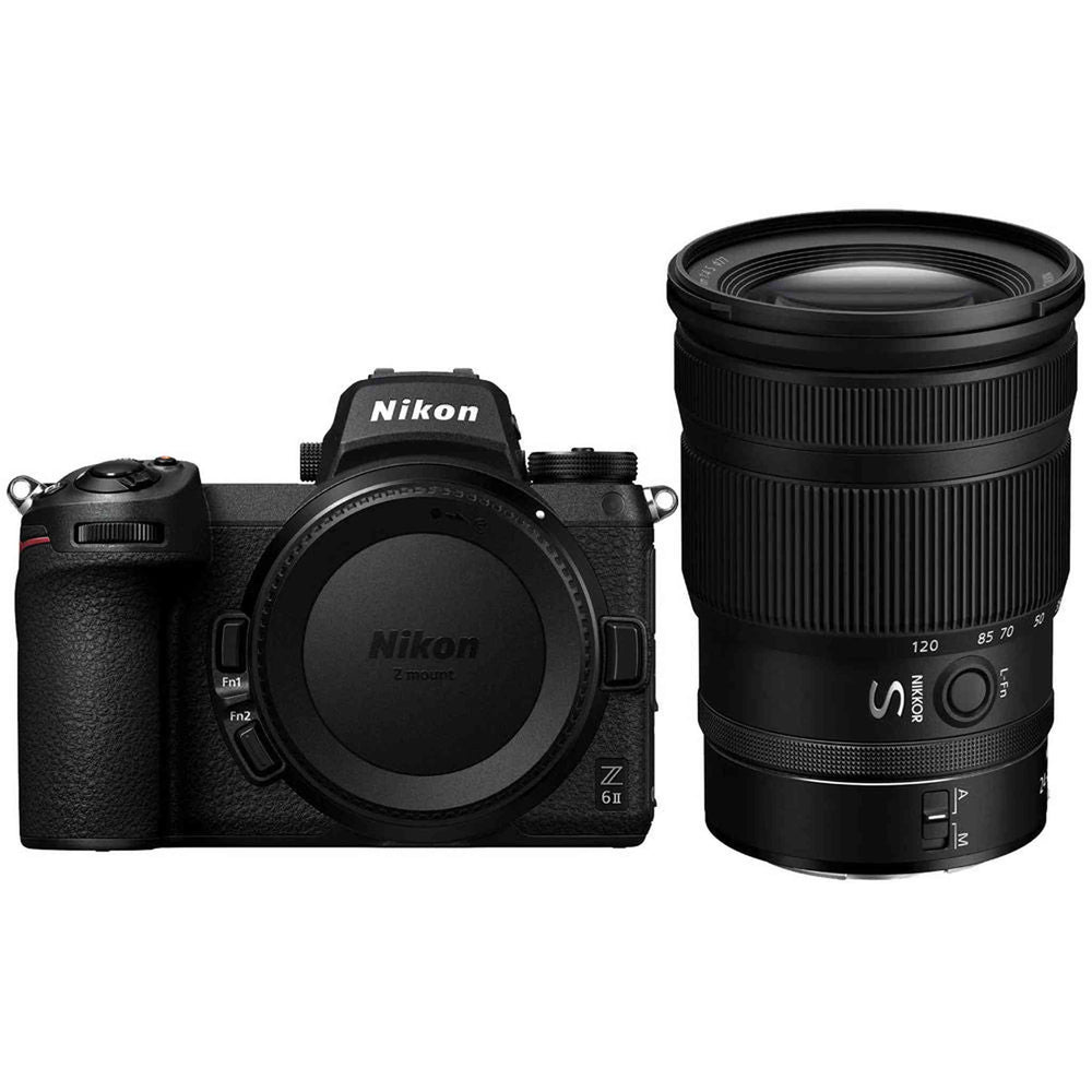 Nikon Z 6II FX-Format Mirrorless Camera Body Black with Nikon 24-120mm f4.0 S Lens Kit - Used