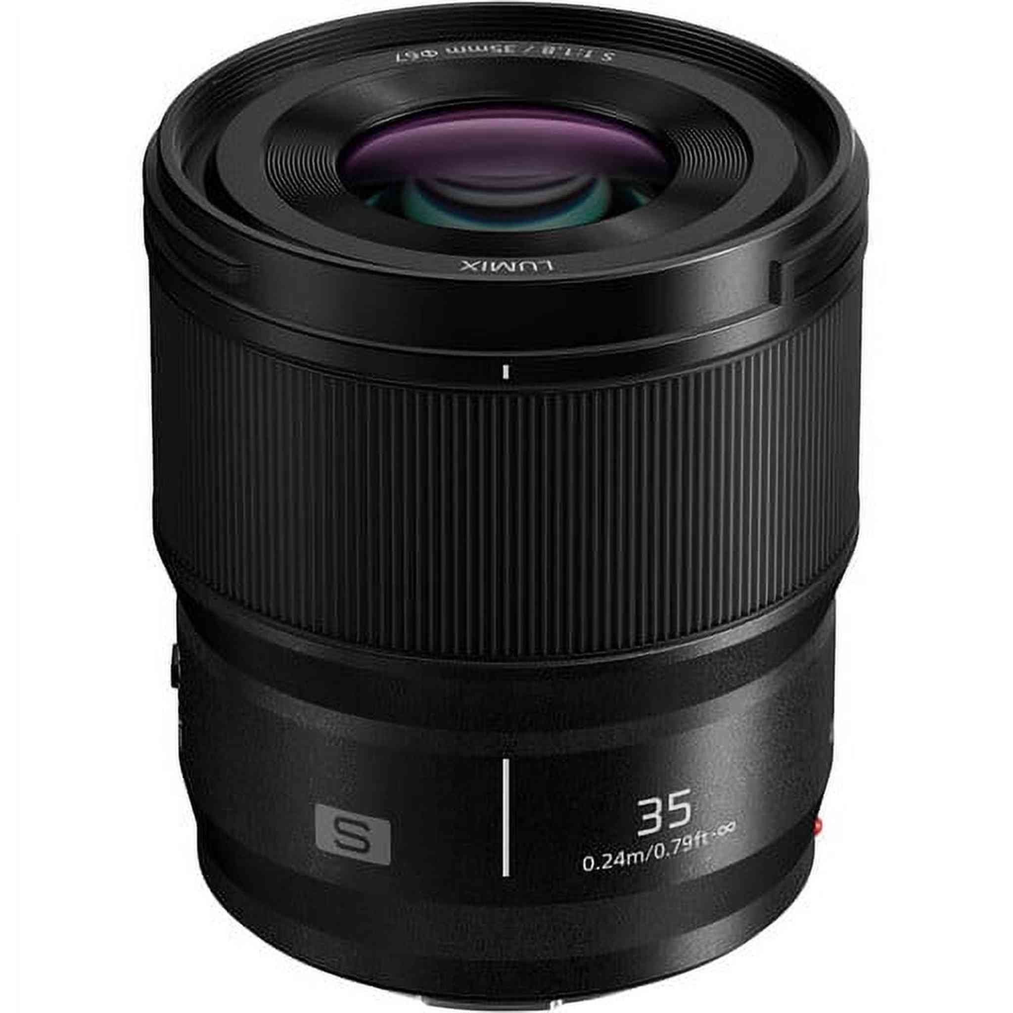 Panasonic LUMIX S Series Camera Lens, 35mm F1.8 L-Mount Interchangeable Lens S-S35 Panasonic