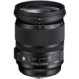 Sigma 635205 24-105mm F 4.0 DG OS HSM Zoom Lens for Sony Alpha Cameras - International Version No Warranty Sigma
