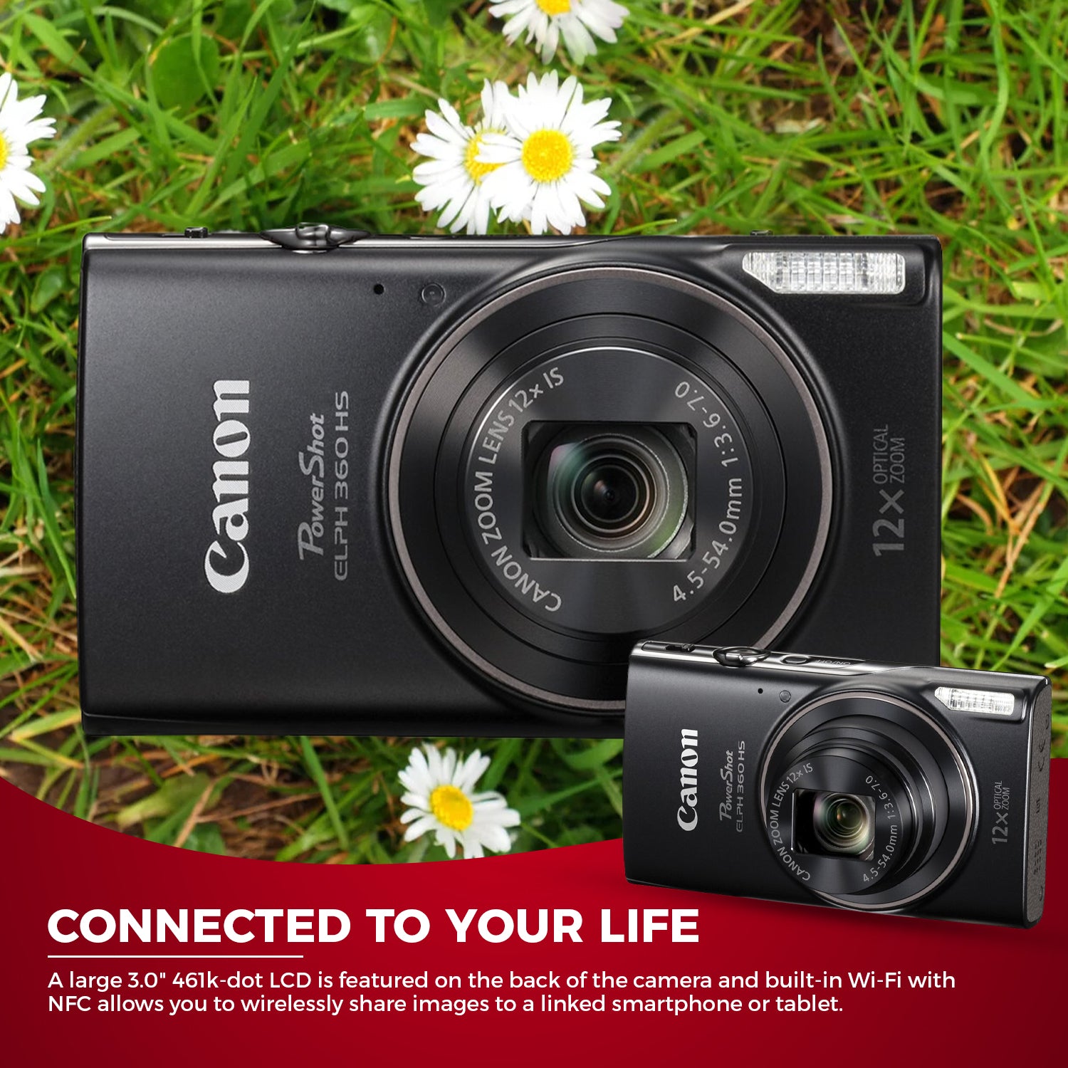 Canon PowerShot ELPH 360 deals HS Camera w/ WiFi