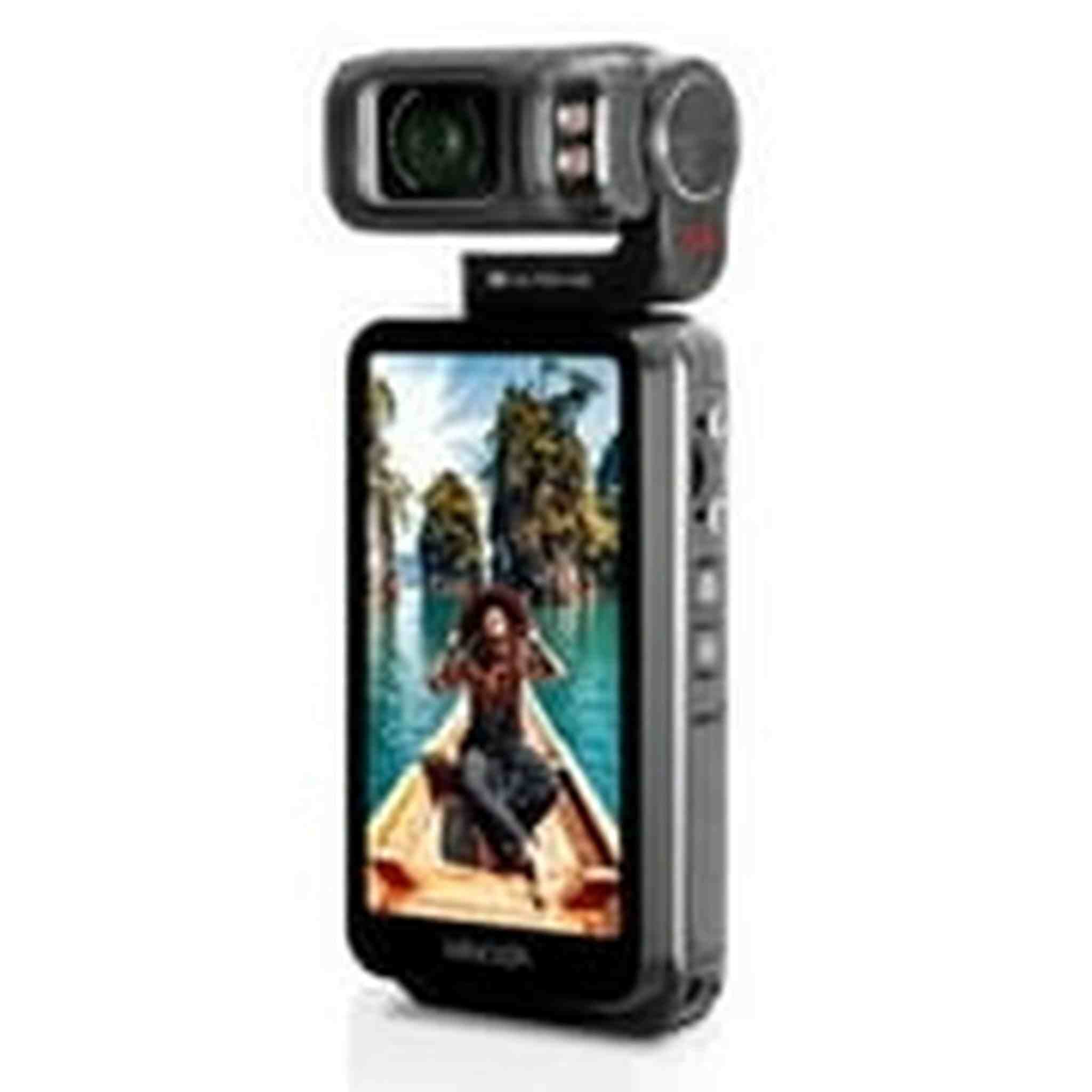 Minolta MN5KGP1 5K Ultra HD / 20 MP Handheld Pocket Camcorder w/Motorized Tilting Lens Head Minolta
