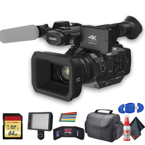Panasonic AG-UX180 4K Professional Camcorder AG-UX180PJ8 With Base Bundle