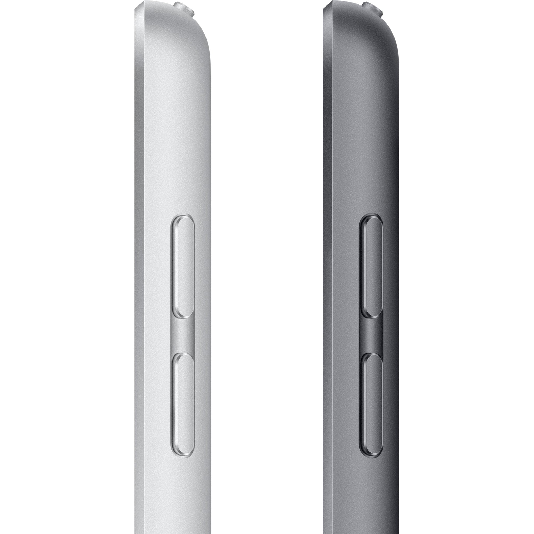 Apple 10.2" iPad 2021, 256GB, Wi-Fi, Silver and Portfolio Keyboard Case - Reconditioned Apple
