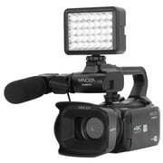 Minolta MN4KPRO 4K60FPS Ultra HD / 64 MP Autofocus Pro Camcorder Kit w/WiFi