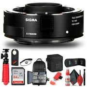 Sigma TC-1401 1.4x Teleconverter for Canon EF 879101 Bundle