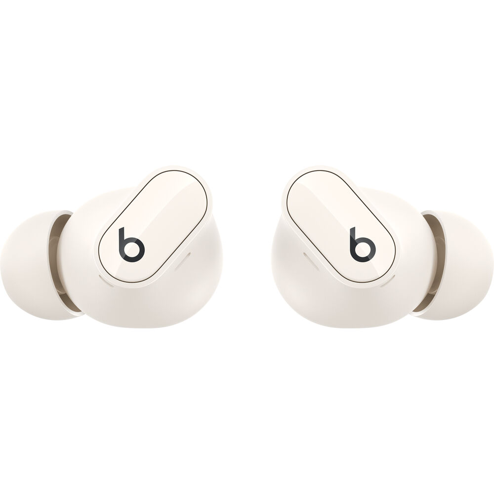 Beats by Dr. Dre Studio Buds+ Noise Canceling True Wireless In-Ear Headphones Ivory Bundle with Accessories