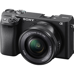 Sony a6400 Mirrorless Camera with 16-50mm Lens with Real-Time Eye Auto Focus - Bundle