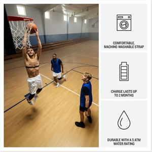 Garmin HRM 600 Chest Strap Heart Rate Monitor, XS-S , P-Bank , Bundle