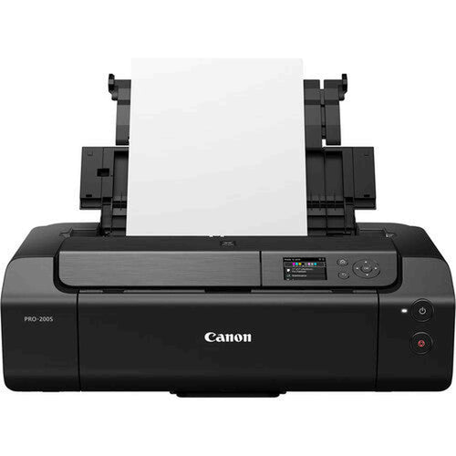 Canon PIXMA PRO-200S Wireless Printer | 13-Inch Photo, 8-Color Dye Ink, Compact - Bundle