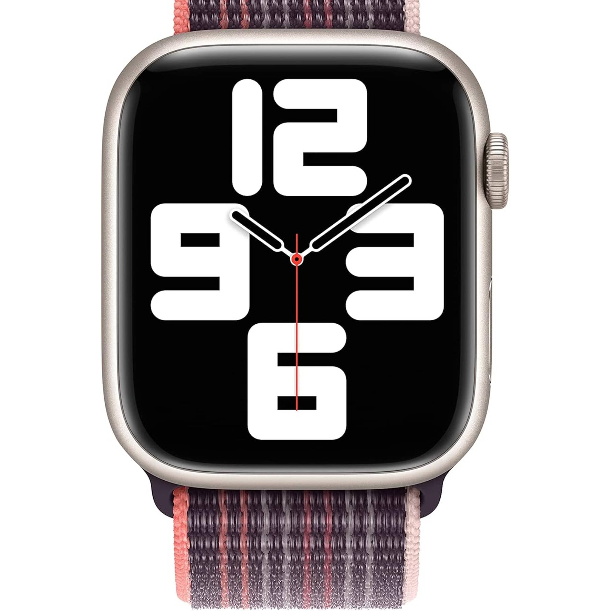 Apple Watch 45mm Sport Loop - Elderberry with USB-C Charging Block Bundle Apple