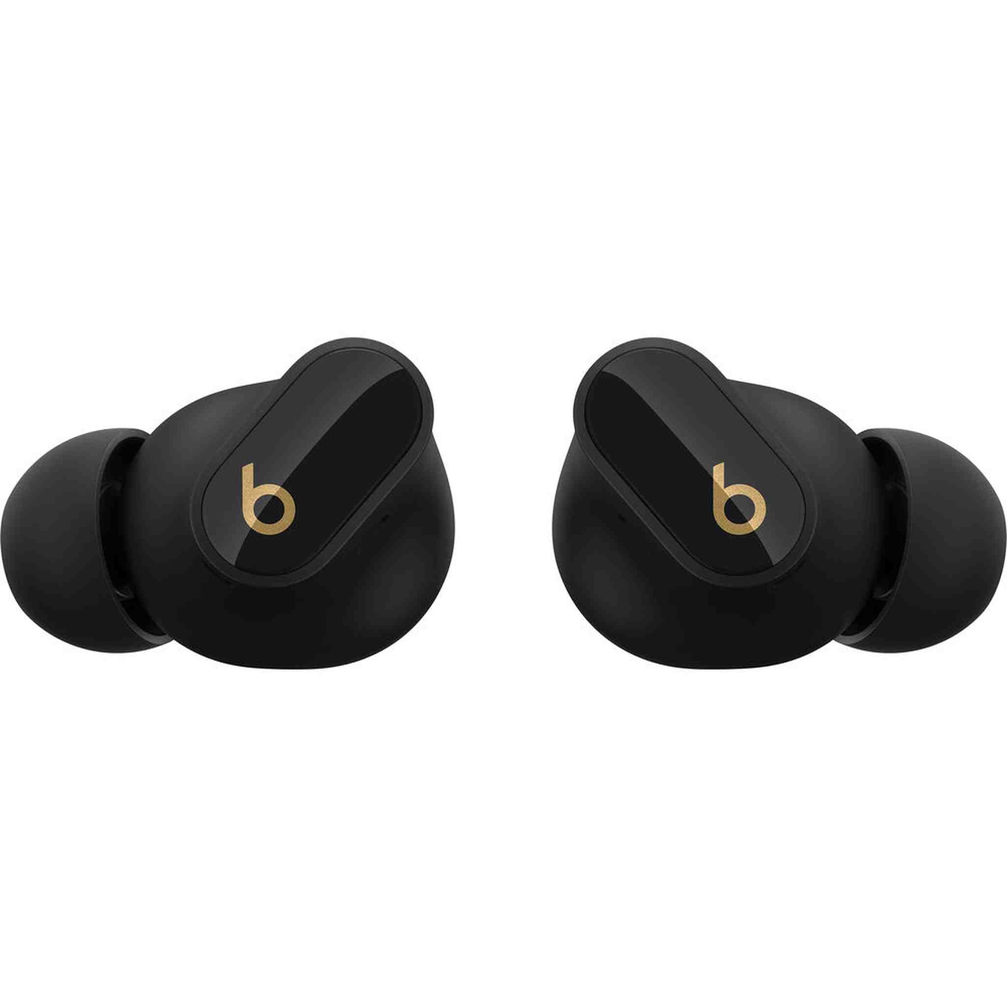 Beats by Dr. Dre Studio Buds+ Noise Canceling True Wireless In-Ear Headphones Black and Gold Bundle with Accessories