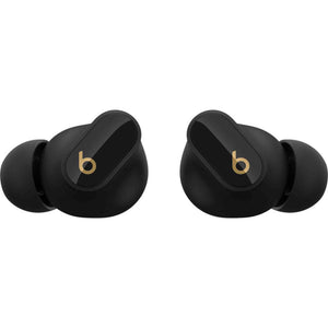 Beats by Dr. Dre Studio Buds+ Noise Canceling True Wireless In-Ear Headphones Black and Gold Bundle with Accessories