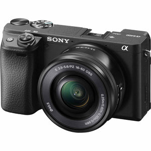 Sony a6400 Mirrorless Camera with 16-50mm Lens with Real-Time Eye Auto Focus - Bundle