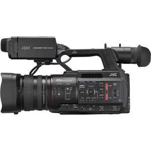 JVC GY-HC550 9.35MP 4K UHD Handheld 4K Broadcast Professional Camcorder + More
