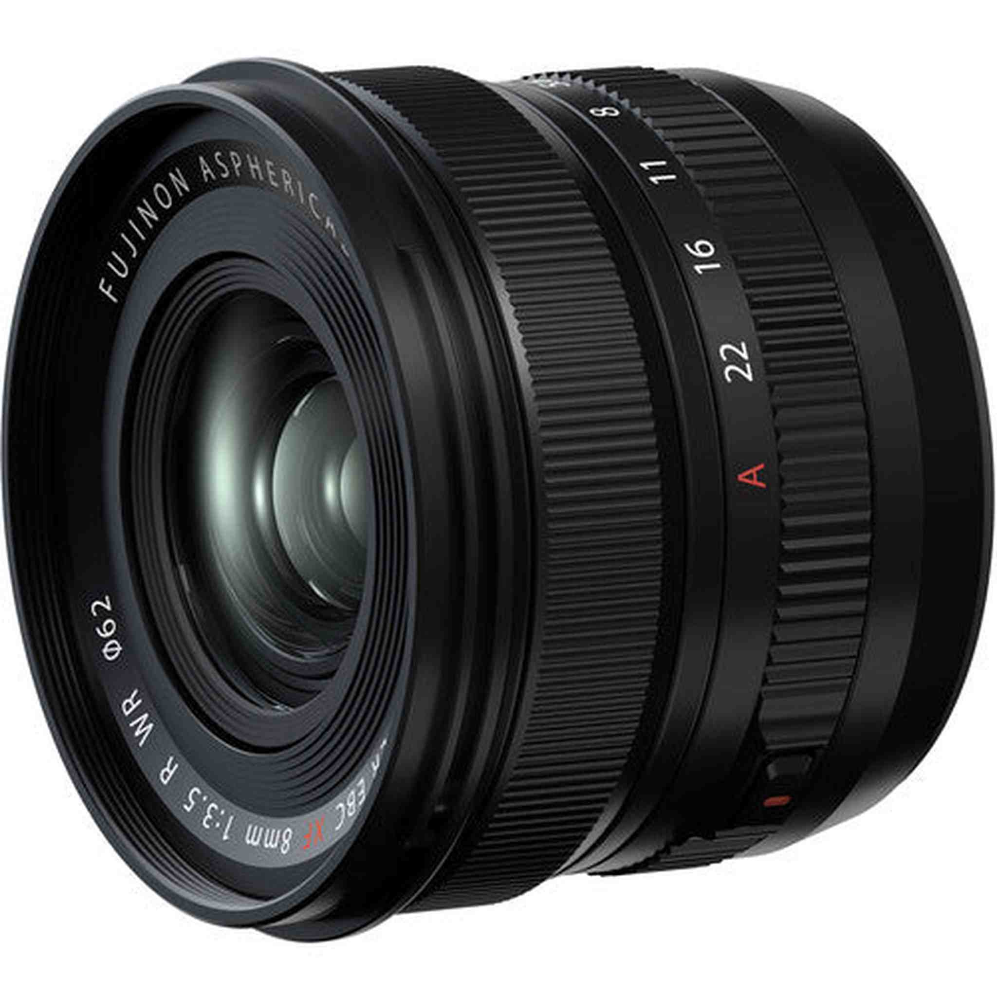 FUJIFILM XF 8mm f/3.5 R WR Lens, 32GB Memory Card ,Bundle