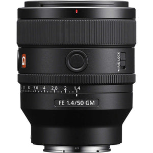 Sony FE 50mm f/1.4 GM Lens Sony E SEL50F14GM + Filter Kit + Cap Keeper + More - Bundle Sony