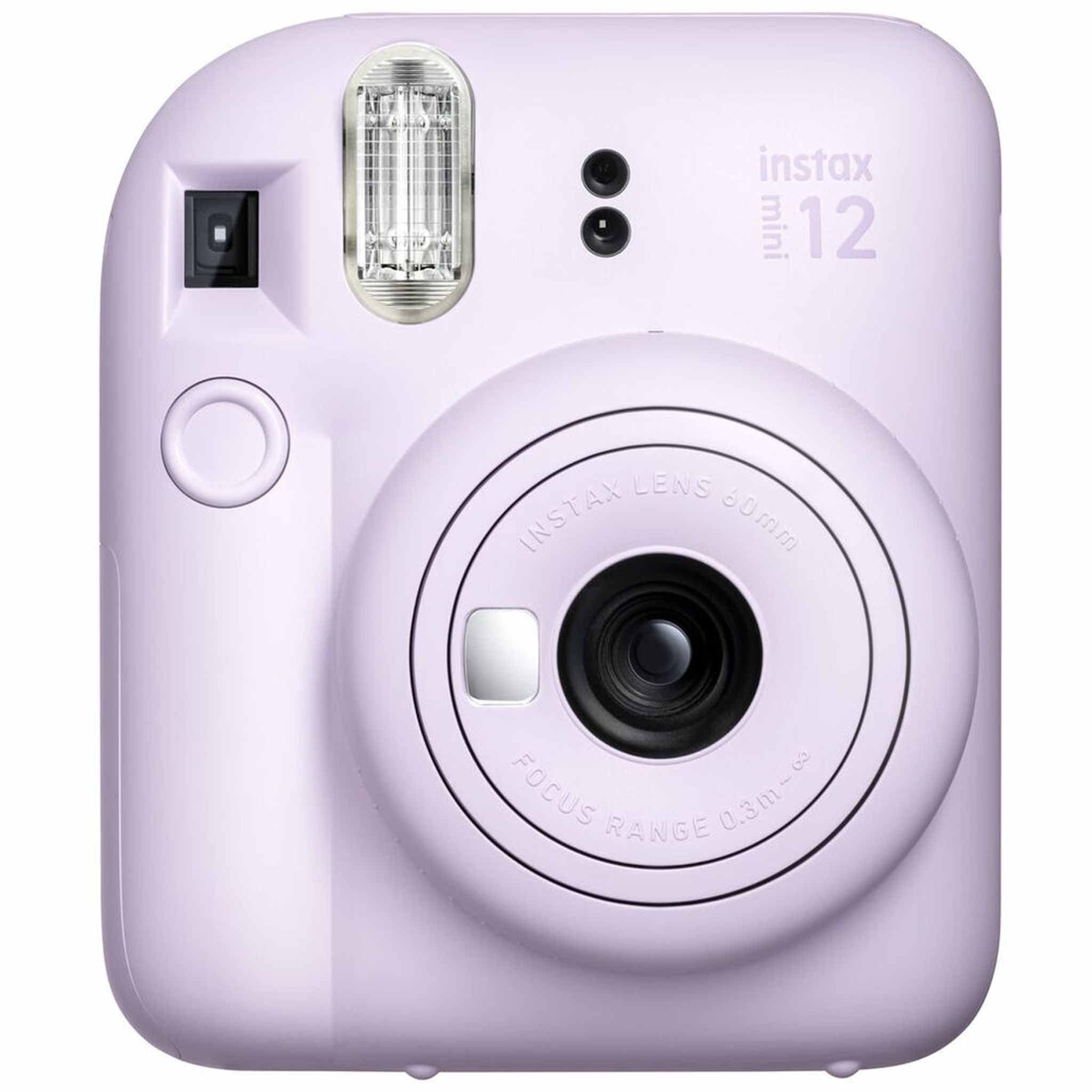 FUJIFILM INSTAX MINI 12 Instant Film Holiday Camera- Purple + 60 Instant Film Fujifilm
