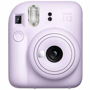 FUJIFILM INSTAX MINI 12 Instant Film Holiday Camera- Purple + 60 Instant Film Fujifilm