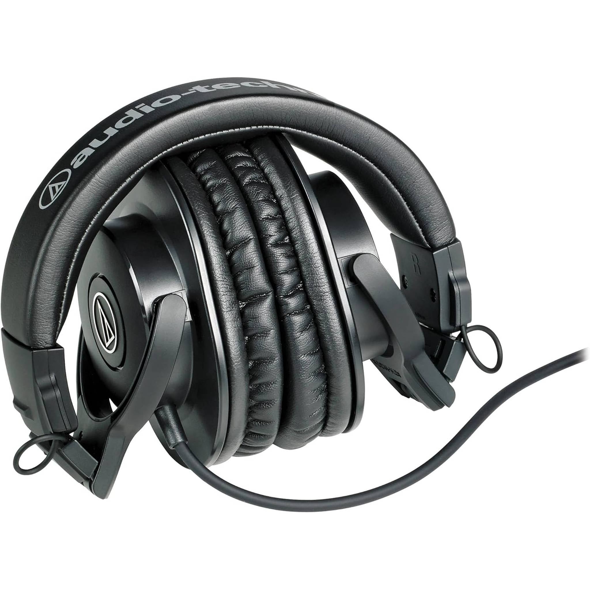 Audio-Technica ATH-M30x Professional Studio Monitor Headphones, Headphone stand